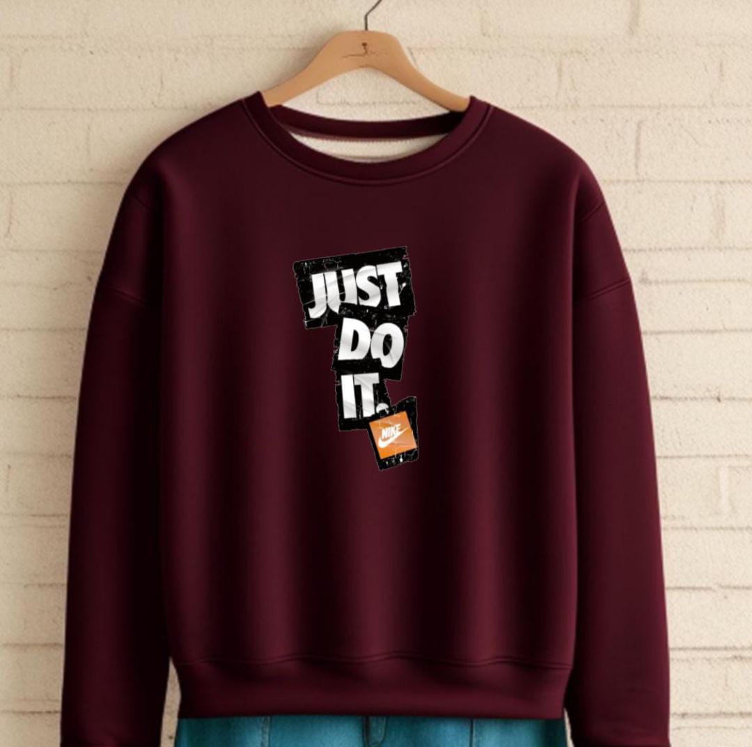 Details View - SWEATSHIRT photos - reseller,reseller marketplace,advetising your products,reseller bazzar,resellerbazzar.in,india's classified site,JUST DO IT SWEATSHIRT , Buy SWEATSHIRT online, SWEATSHIRT in surat,SWEATSHIRT in Gujarat